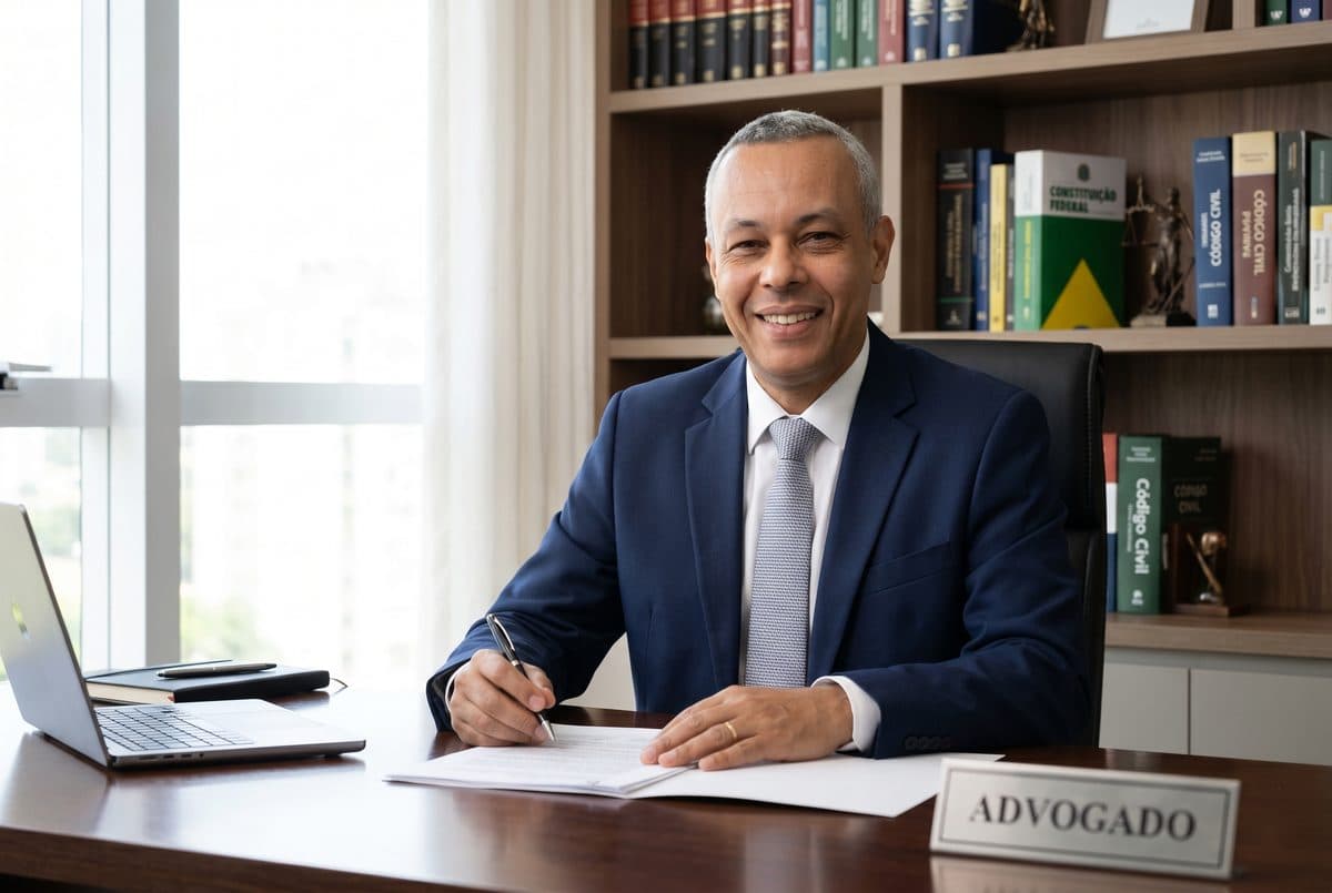 Dr. Wdileston Gomes Batista em seu escritório